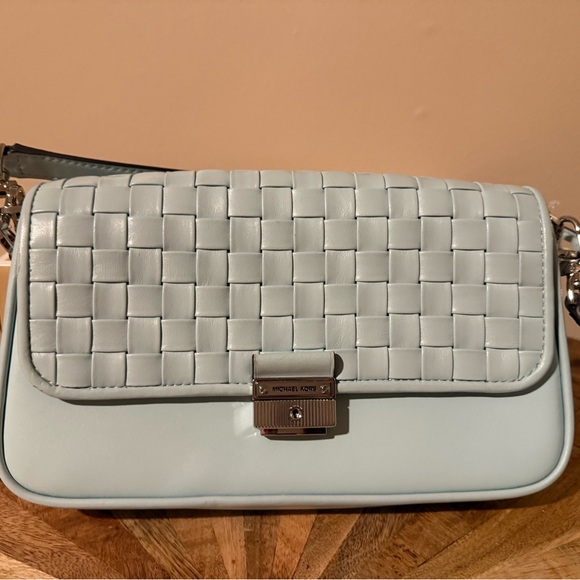 Michael Kors Woven Crossbody Bag - Picture 1 of 7
